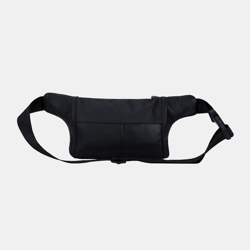 Bolso Bandolera Multifuncional De Gran Capacidad Impermeable De Tres Capas De Cuero Genuino Para Hombre Bolso Bandolera Para El Pecho