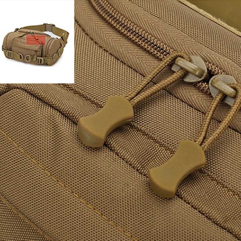 Hombres Camuflaje De Lona Al Aire Libre Tactical Sport Riding Riñonera Bolsa De Hombro Bolsa De Pecho