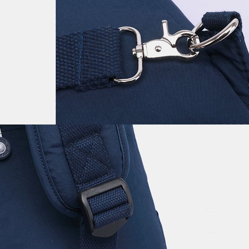 Hombres Oxford Cloth Multi-pocket Gran Capacidad Resistencia Al Desgaste Bolso Bandolera Bolso Bandolera Bolso En El Pecho