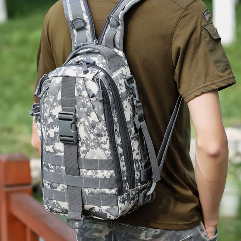 Mochila Táctica Multifunción Para Hombre Bandolera Informal Bandolera Bandolera Bolsa De Pecho Para Exteriores