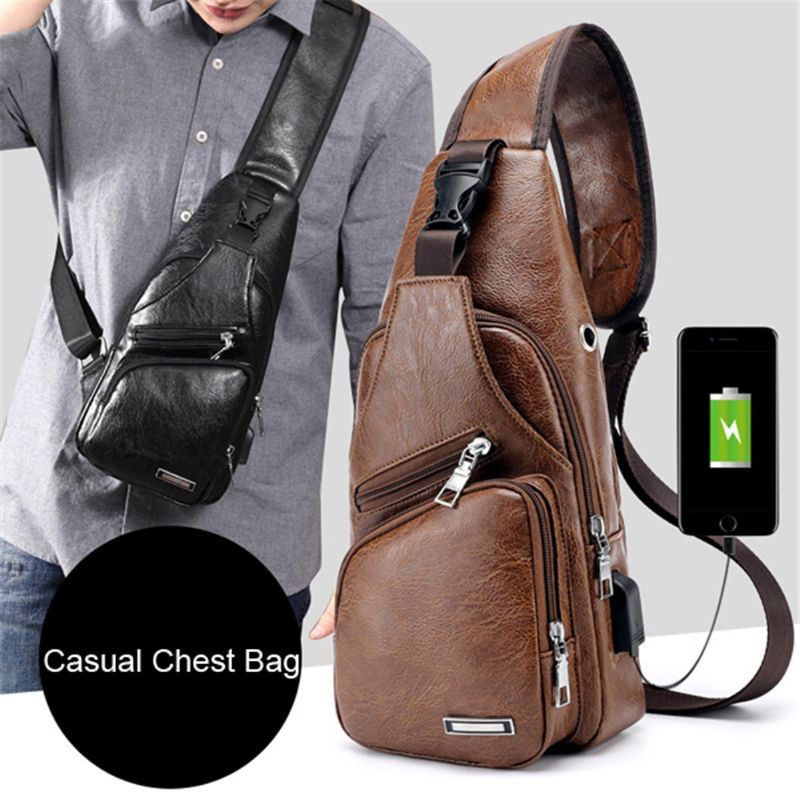 Mochila De Viaje Antirrobo Resistente Al Hombro Para Hombres Al Aire Libre Con Puerto De Carga Usb