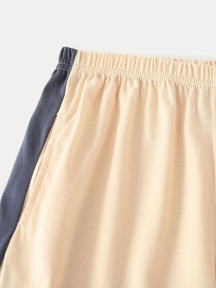 Pantalones De Jogging Sueltos Con Cuello Redondo Y Estampado De Ratas De Dibujos Animados Lindos Para Mujer Pijamas Para El Hogar