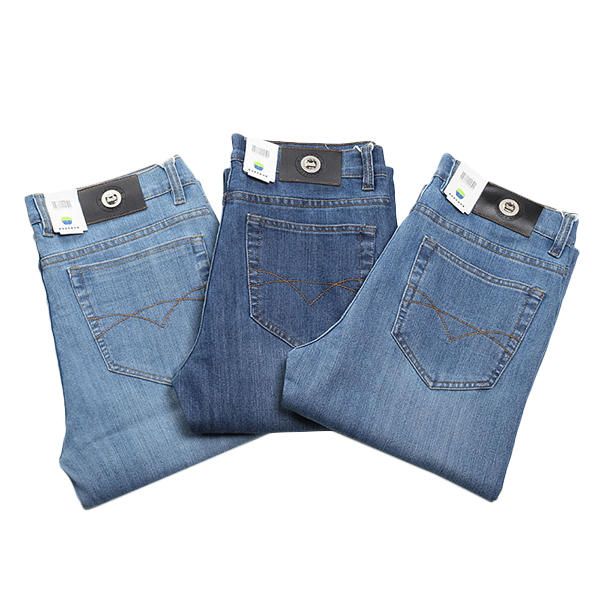 Pantalones De Mezclilla Largos Elásticos De Pierna Recta Fina De Verano Jeans Para