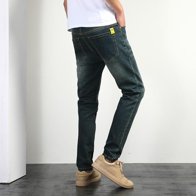 Pantalones Vaqueros Para Hombre Pantalones Sueltos De Gran Tamaño