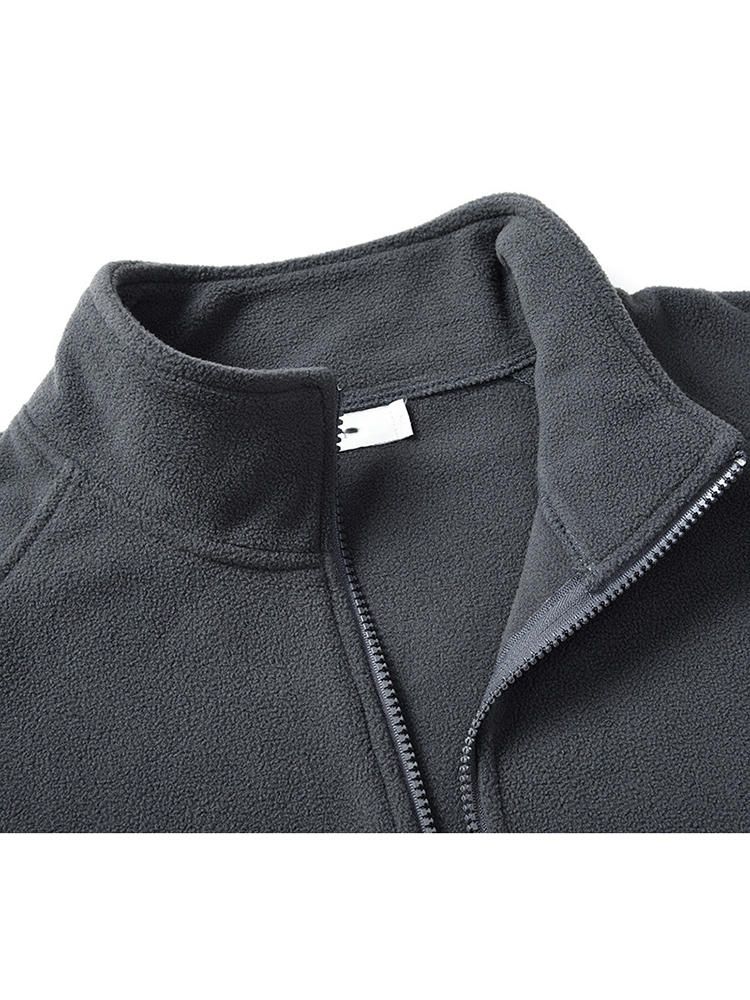 Abrigo Nuevo Para Hombre Chaqueta De Lana Con Cuello Informal De Color Sólido De Doble Cara