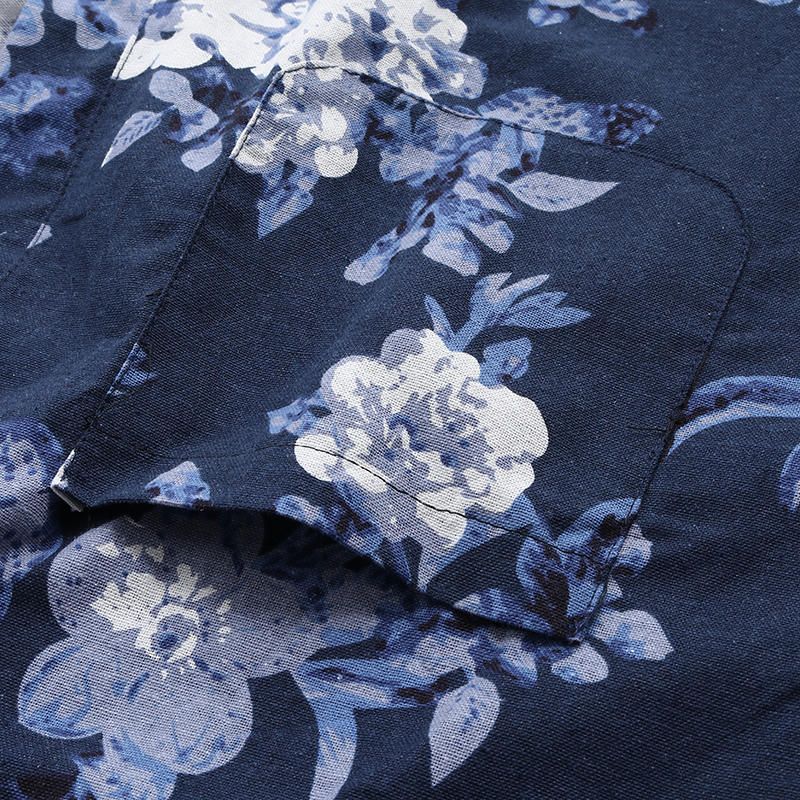 Cárdigan Floral De Estilo Japonés Para Hombre Kimono Abrigo Suelto Chaqueta De Kimono Yukata Robe