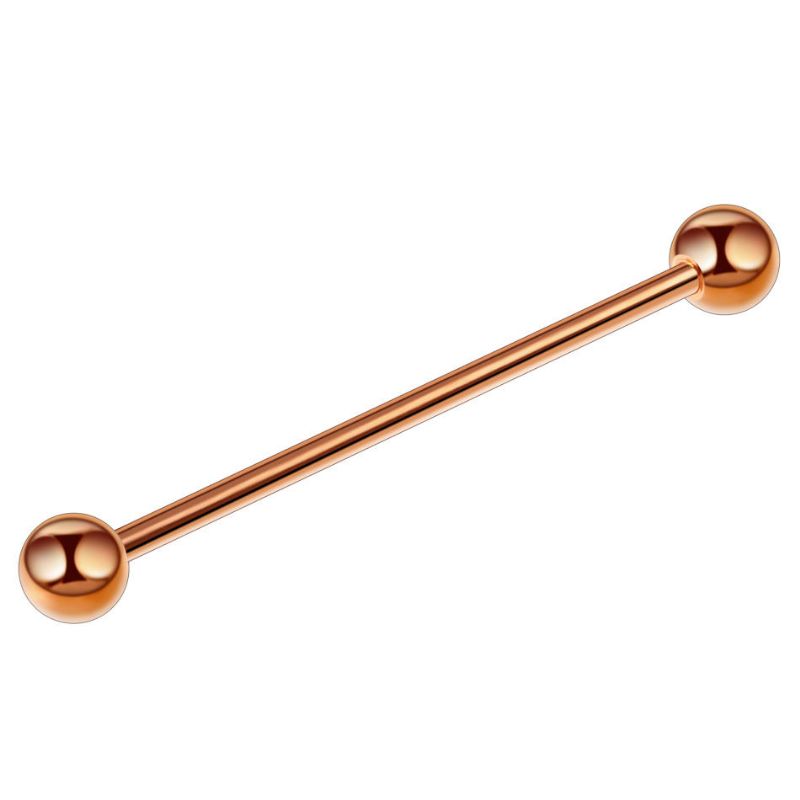 Agujeros De Oreja De Acero Inoxidable Multicolor De Moda Barbell Ear Stud Regalo Para Hombres Y Mujeres