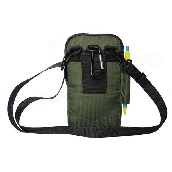 7 Pulgada Bolso Bandolera De Nailon Impermeable Para Teléfono Móvil Bolso De Hombro Al Aire Libre Para Mujer Hombre