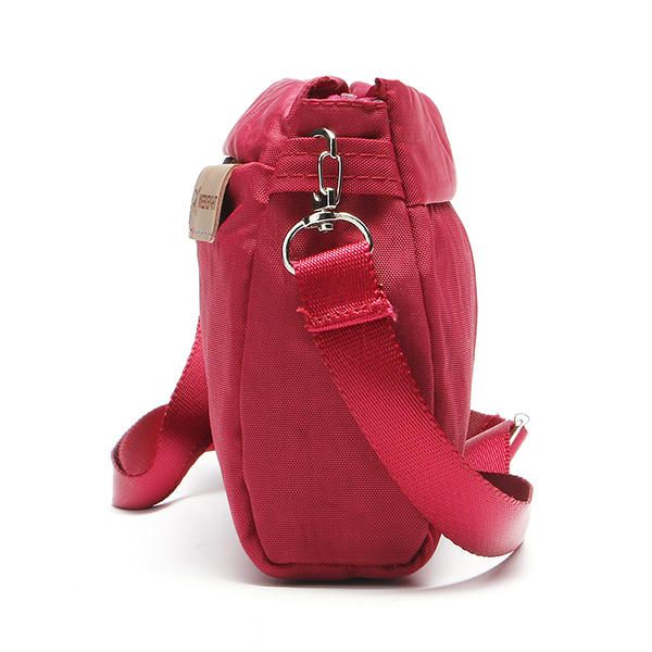 Bolsa De Almacenamiento De Pasaporte De Viaje Para Mujer Bolso Bandolera Impermeable De Nailon