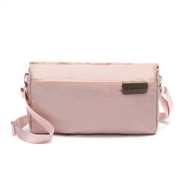 Bolsa De Almacenamiento De Pasaporte De Viaje Para Mujer Bolso Bandolera Impermeable De Nailon