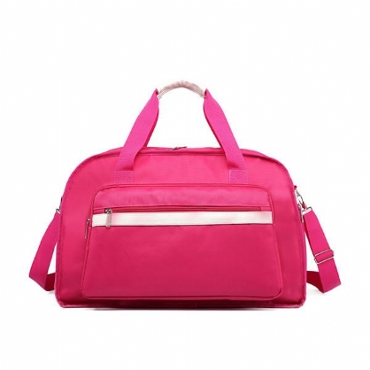 Bolsa De Almacenamiento Portátil Impermeable De Viaje Informal Bolsa De Equipaje Bolso De Hombro