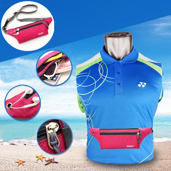 Bolsas De Cintura Para Correr Al Aire Libre Bolsas De Gimnasia Con Cremallera Deportiva Bolsas De Teléfono Con Cinturón De Senderismo Bolsas De Monedas Antirrobo