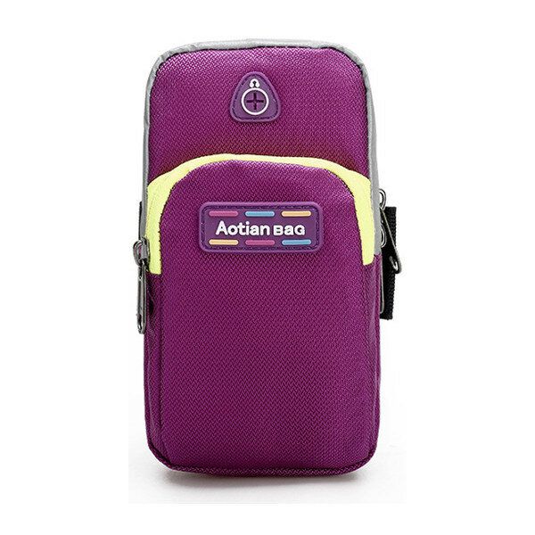 Bolsas Deportivas Para Hombres Y Mujeres Bolsas De Brazo Para Auriculares Para Correr Al Aire Libre Bolsas De Gimnasio Para Bolsas De Teléfono De 5.5 Pulgada