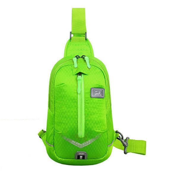 Bolsas De Pecho Impermeables De Peso Ligero Hombres Mujeres Al Aire Libre Bolsa De Hombro Luminosa De Viaje Bolsas De Senderismo Para Correr