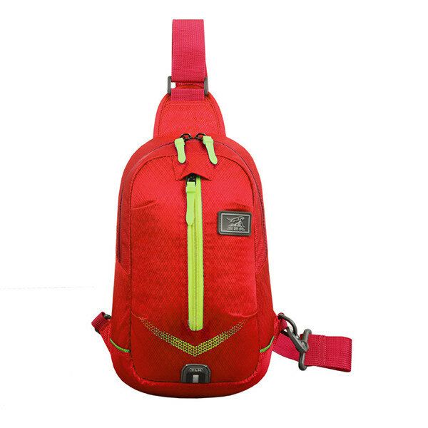 Bolsas De Pecho Impermeables De Peso Ligero Hombres Mujeres Al Aire Libre Bolsa De Hombro Luminosa De Viaje Bolsas De Senderismo Para Correr