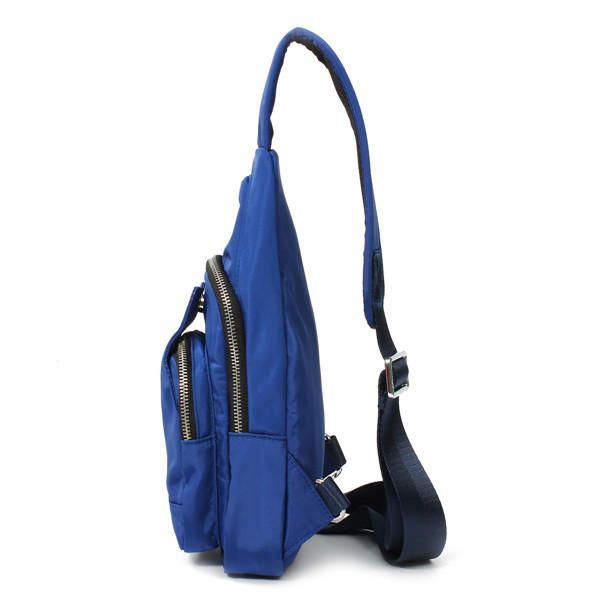 Bolsas De Pecho De Nailon Para Hombres Y Mujeres Bolsas Cruzadas Impermeables Deportivas Bolsas Informales Para Exteriores