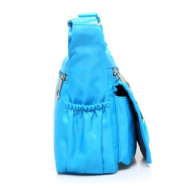 Bolsillos Multicapa Con Cremallera Bolso De Hombro Ligero Bolsos Cruzados Impermeables Bolsos De Hombreajero