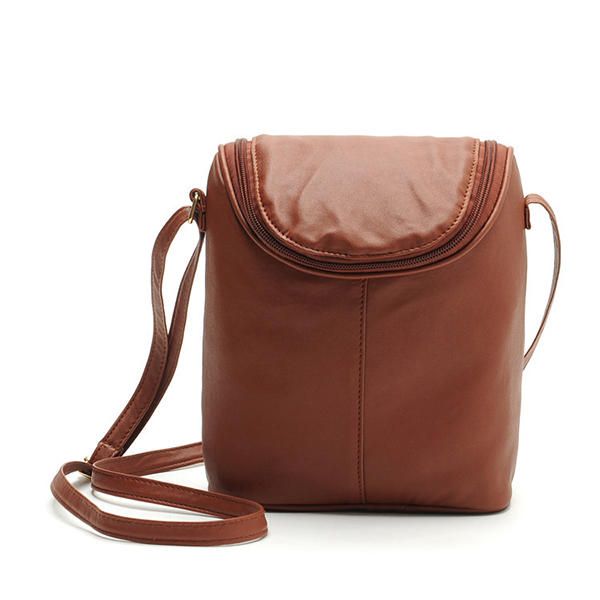 Bolso Bandolera Casual De Cuero Pu Para Mujer