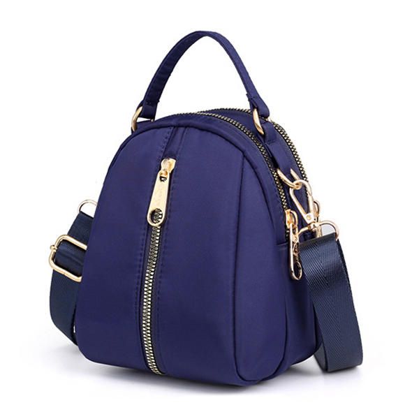 Bolso Bandolera Casual Impermeable De Nailon Para Mujer Bolso De Múltiples Ranuras