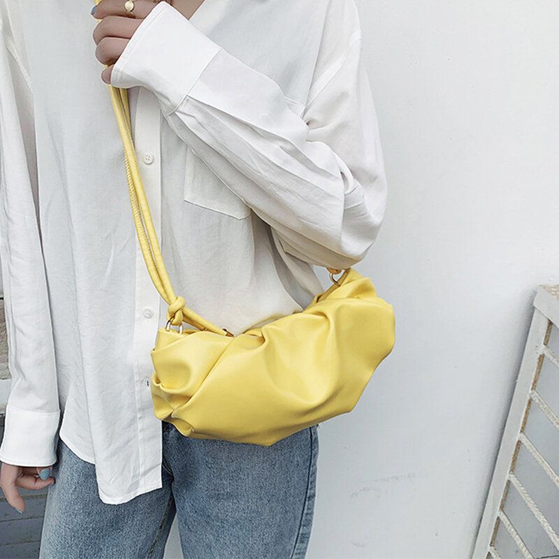 Bolso Bandolera Casual Sólido De Moda Para Mujer