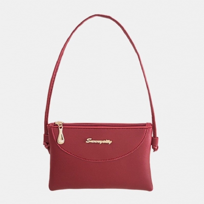 Bolso Bandolera Casual Sólido Para Mujer