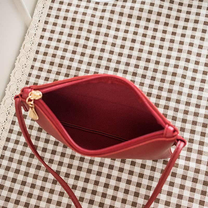 Bolso Bandolera Casual Sólido Para Mujer