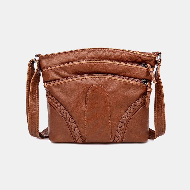 Bolso Bandolera Casual Sólido Para Mujer