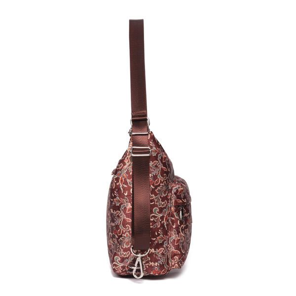 Bolso Bandolera Con Mochila Para Mujer De Viaje Floral Nacional