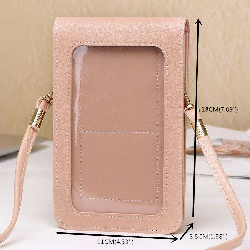 Bolso Bandolera Con Pantalla Táctil De 6.3 Pulgadas Para Mujer Bolso Bandolera Para Teléfono