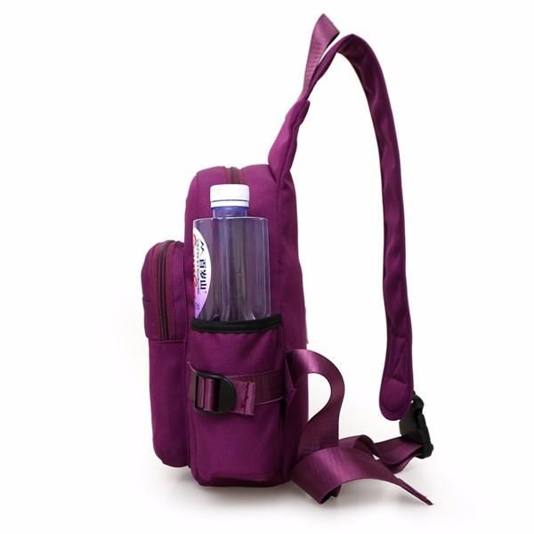 Bolso Bandolera Diario De Nailon De Gran Capacidad Para Mujer Bolso De Pecho Duradero Impermeable Bolso Bandolera