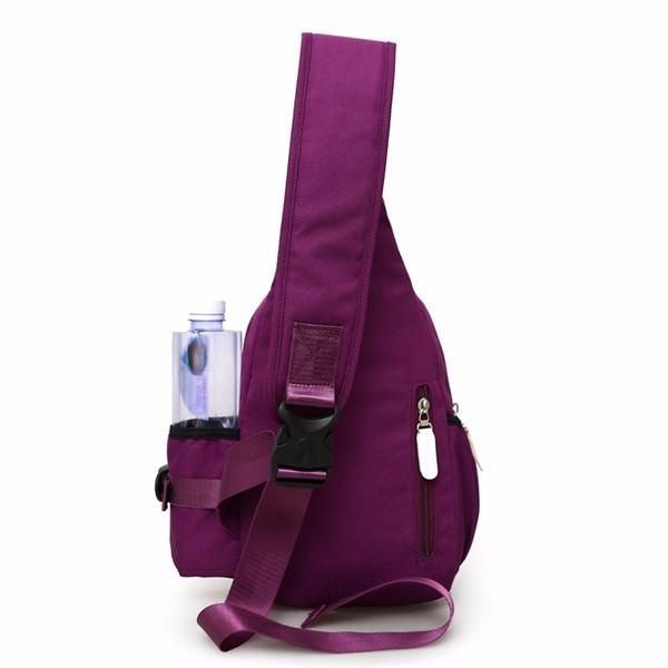 Bolso Bandolera Diario De Nailon De Gran Capacidad Para Mujer Bolso De Pecho Duradero Impermeable Bolso Bandolera