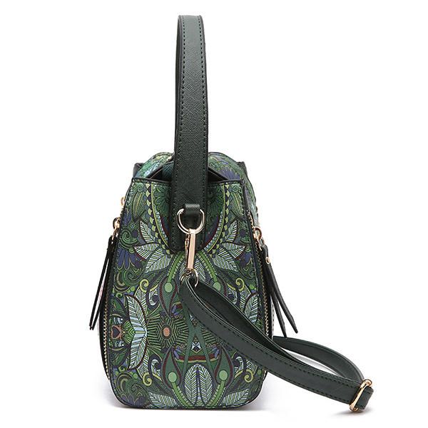 Bolso Bandolera Elegante De Cuero Para Mujer Bolso Bandolera