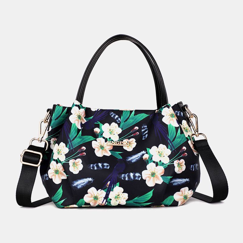 Bolso Bandolera Estampado De Flores De Moda Para Mujer