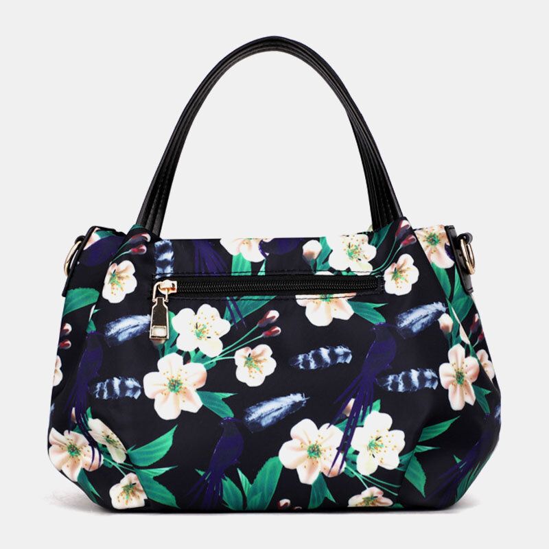 Bolso Bandolera Estampado De Flores De Moda Para Mujer