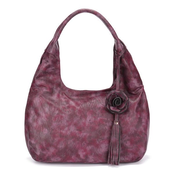 Bolso Bandolera Floral Vintage De Estilo Nacional Para Mujer