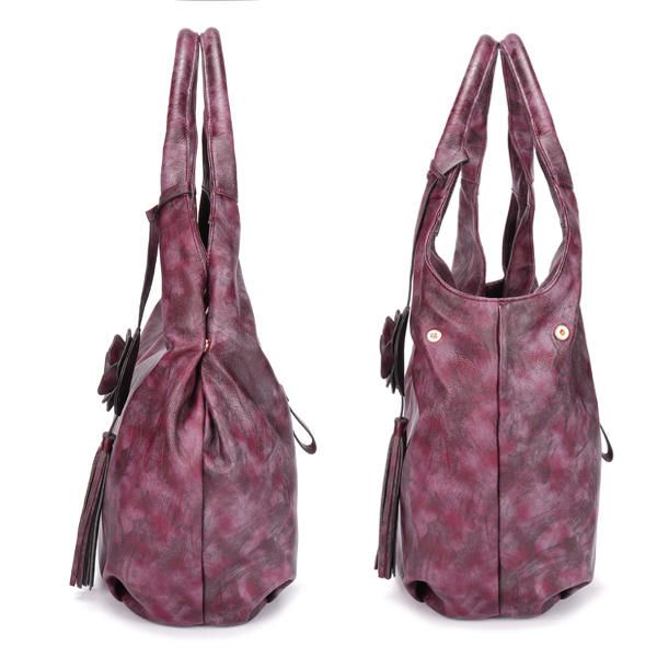 Bolso Bandolera Floral Vintage De Estilo Nacional Para Mujer