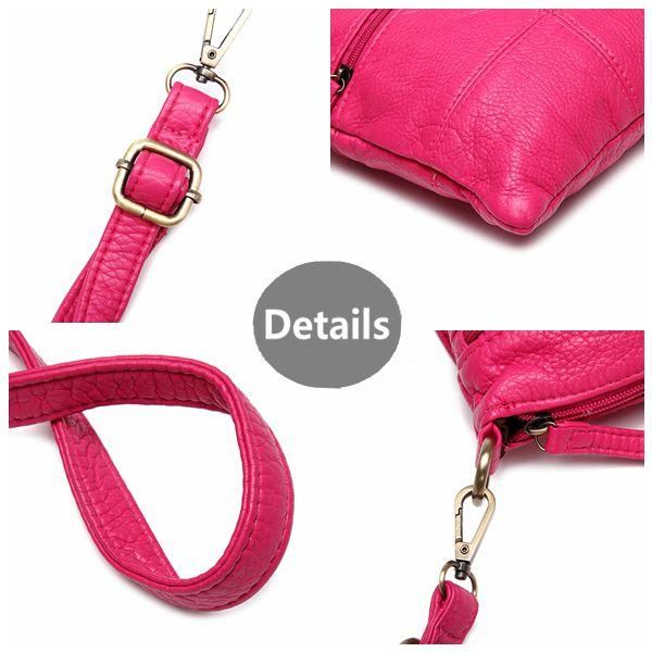 Bolso Bandolera De Gama Alta De Pu Suave Para Mujer Bolso Pequeño Bolso De Hombro Informal