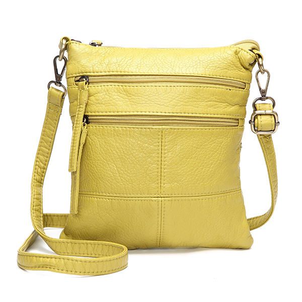 Bolso Bandolera De Gama Alta De Pu Suave Para Mujer Bolso Pequeño Bolso De Hombro Informal