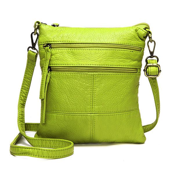 Bolso Bandolera De Gama Alta De Pu Suave Para Mujer Bolso Pequeño Bolso De Hombro Informal