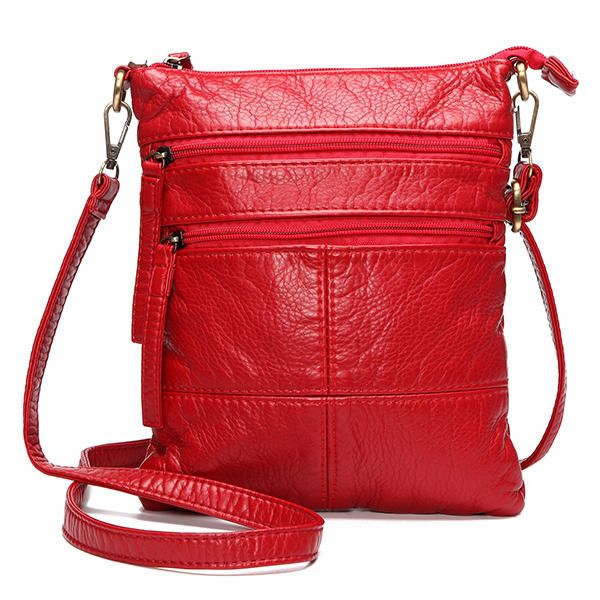 Bolso Bandolera De Gama Alta De Pu Suave Para Mujer Bolso Pequeño Bolso De Hombro Informal