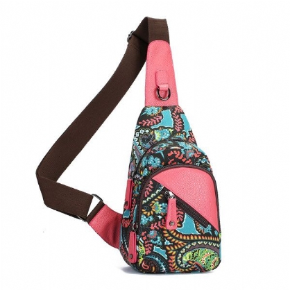 Bolso Bandolera De Hombro Para Mujer Con Luz De Verano Floral Nacional Bolso Bandolera Bandolera