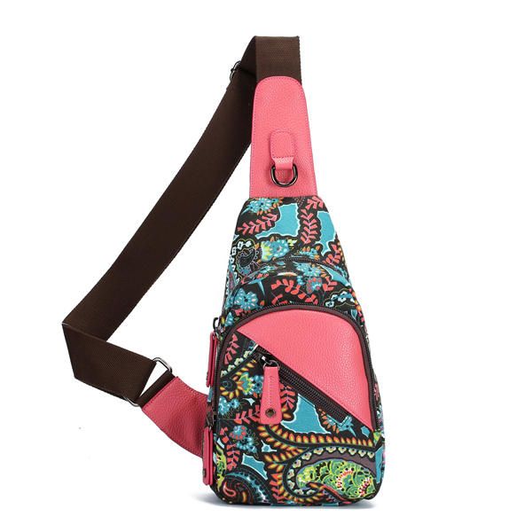 Bolso Bandolera De Hombro Para Mujer Con Luz De Verano Floral Nacional Bolso Bandolera Bandolera