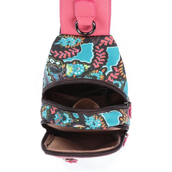 Bolso Bandolera De Hombro Para Mujer Con Luz De Verano Floral Nacional Bolso Bandolera Bandolera