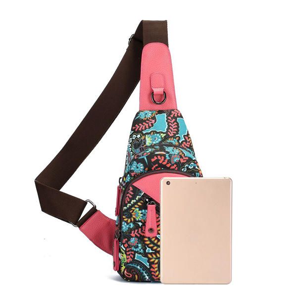 Bolso Bandolera De Hombro Para Mujer Con Luz De Verano Floral Nacional Bolso Bandolera Bandolera