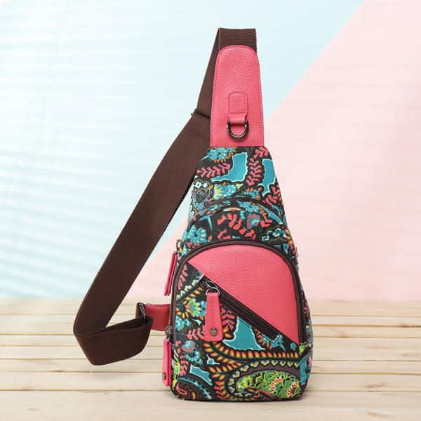 Bolso Bandolera De Hombro Para Mujer Con Luz De Verano Floral Nacional Bolso Bandolera Bandolera