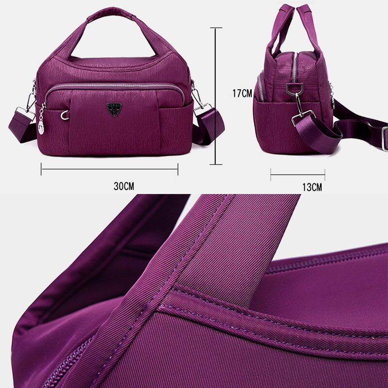 Bolso Bandolera Impermeable De Gran Capacidad Para Mujer Bolso Bandolera