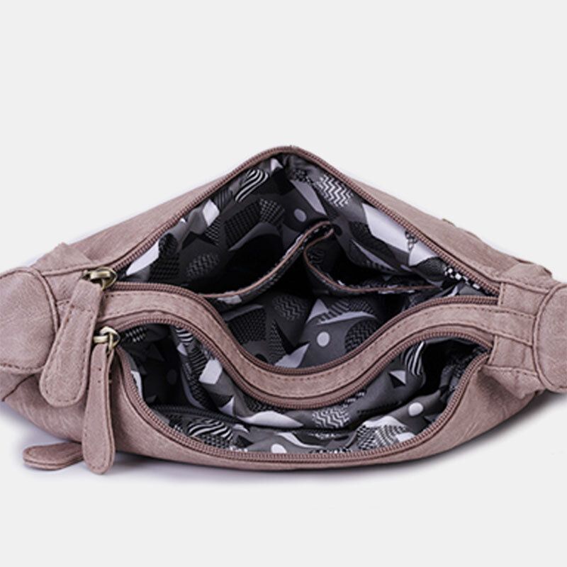 Bolso Bandolera Impermeable Multibolsillos Para Mujer Bolso Bandolera