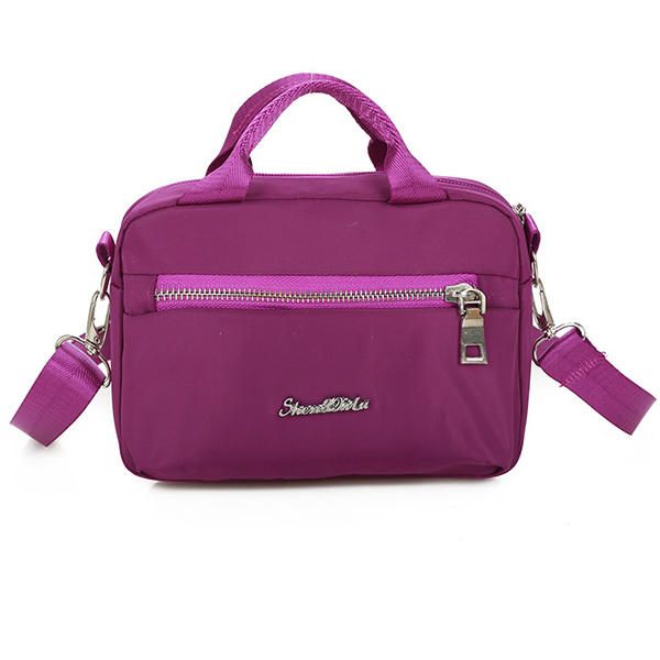 Bolso Bandolera Impermeable De Nailon Con Varios Patrones Para Mujer