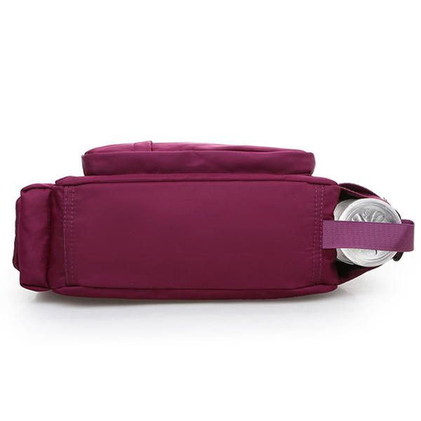 Bolso Bandolera Impermeable De Nailon Para Mujer