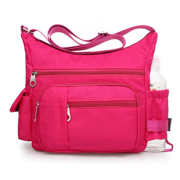 Bolso Bandolera Impermeable De Nailon Para Mujer